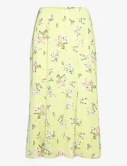 Abercrombie & Fitch - ANF WOMENS SKIRTS - spódnice do kolan i midi - yellow green floral - 0