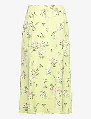 Abercrombie & Fitch - ANF WOMENS SKIRTS - midi skirts - yellow green floral - 1