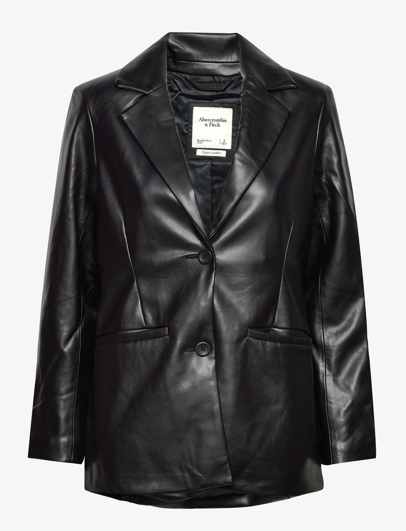 Abercrombie & Fitch - ANF WOMENS OUTERWEAR - vakarėlių drabužiai išparduotuvių kainomis - black - 0