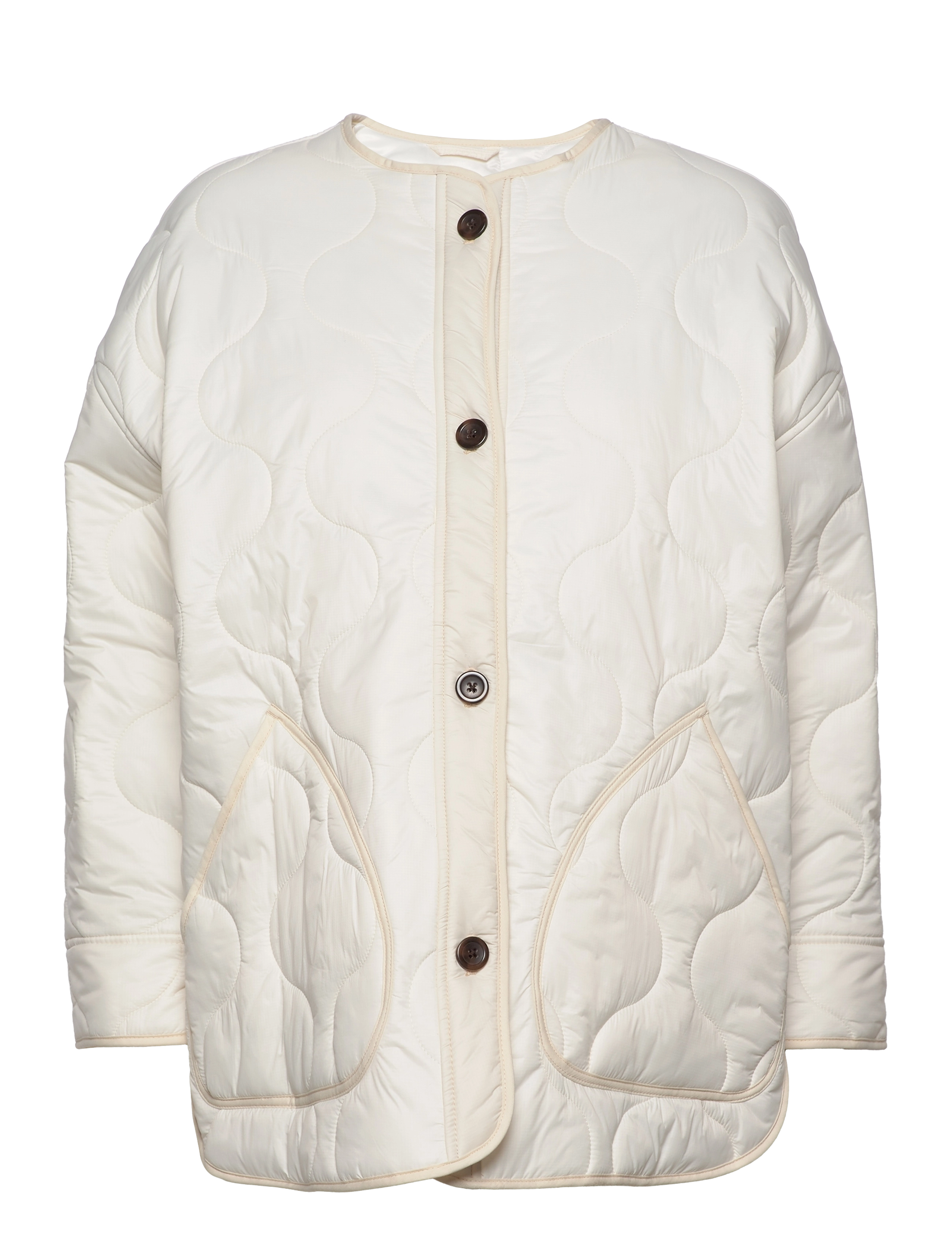 ABERCROMBIE & FITCH Anf Womens Jacken & Mäntel Cream - S - Damen