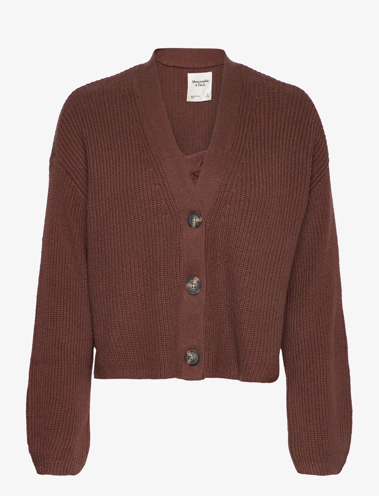 Abercrombie & Fitch - ANF WOMENS SWEATERS - swetry rozpinane - cappuccino - 0