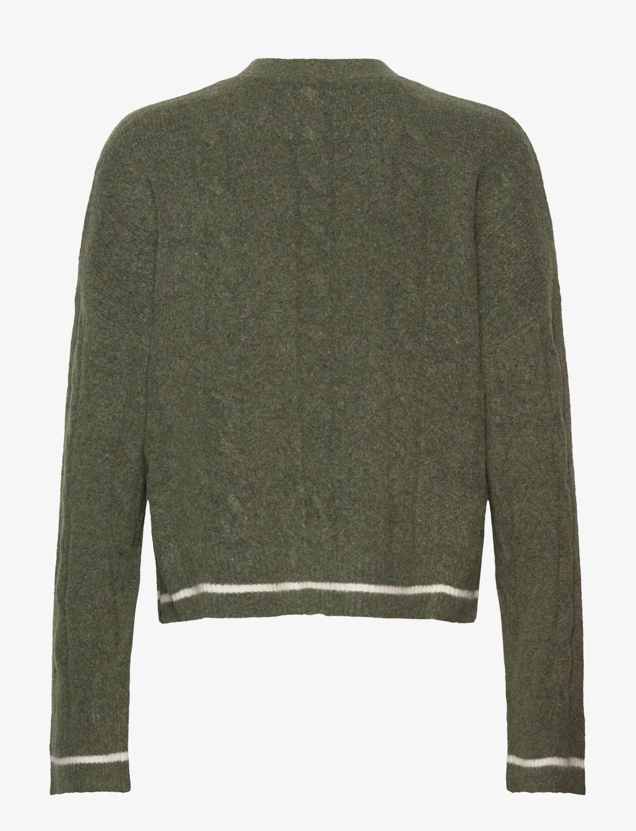 Abercrombie & Fitch - ANF WOMENS SWEATERS - koftor - thyme - 1
