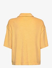 Abercrombie & Fitch - ANF WOMENS SWEATSHIRTS - kurzärmlige hemden - buff yellow - 1