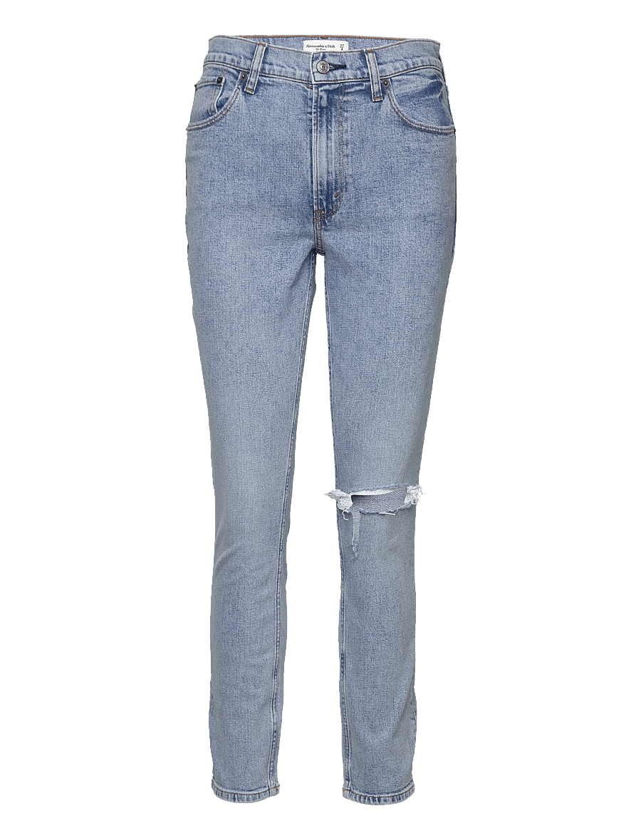 Abercrombie & Fitch - ANF WOMENS JEANS - skinny jeans - med light - 0