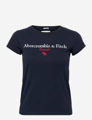 Abercrombie & Fitch - ANF WOMENS GRAPHICS - t-shirty - navy kuwait graphic - 0