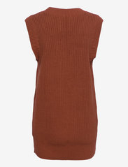 Abercrombie & Fitch - ANF WOMENS DRESSES - knitted vests - brown - 1