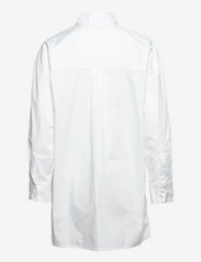 Abercrombie & Fitch - ANF WOMENS DRESSES - skjortekjoler - white solid - 1