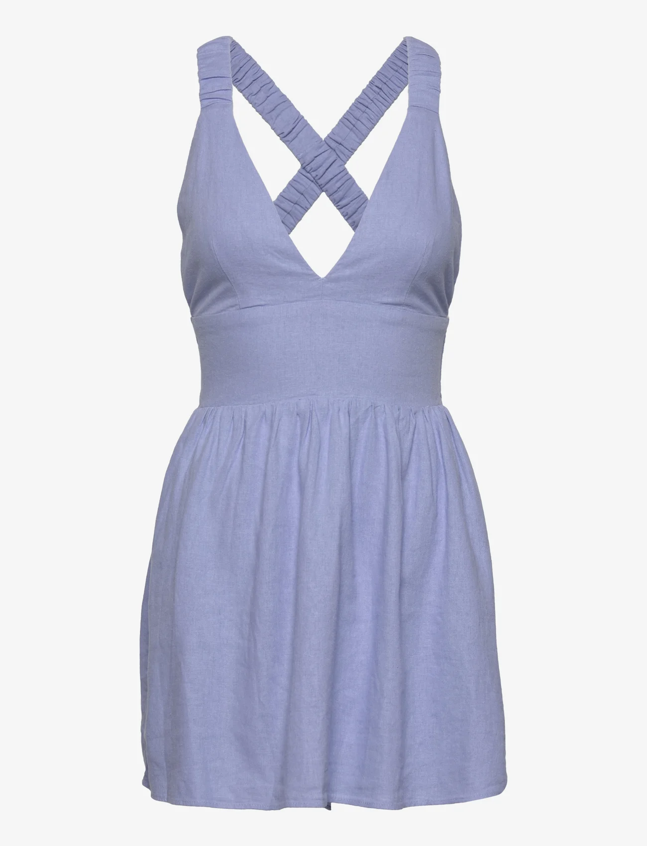 Abercrombie & Fitch - ANF WOMENS DRESSES - sommerkleider - blue - 0