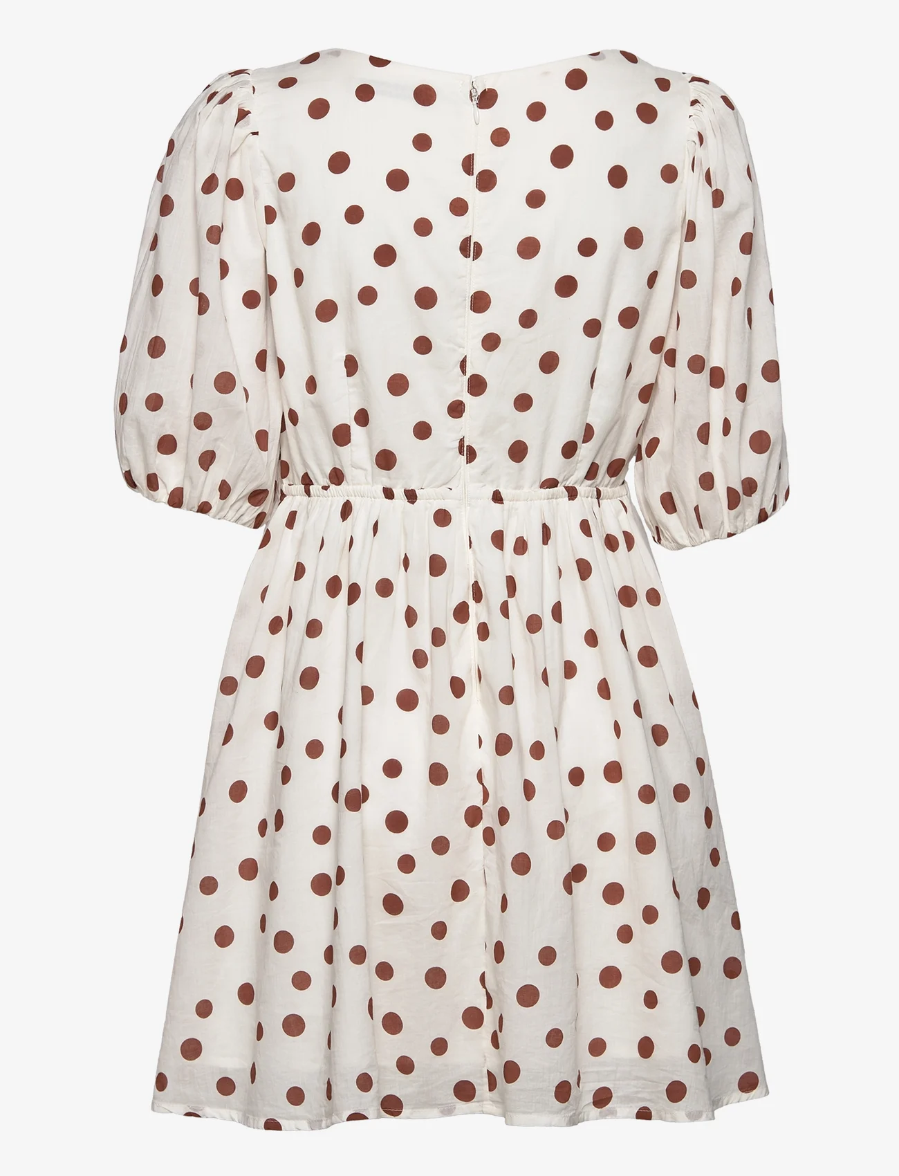 Abercrombie & Fitch - ANF WOMENS DRESSES - summer dresses - white dot - 1