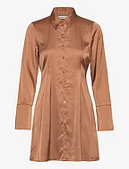 ANF WOMENS DRESSES - BROWN