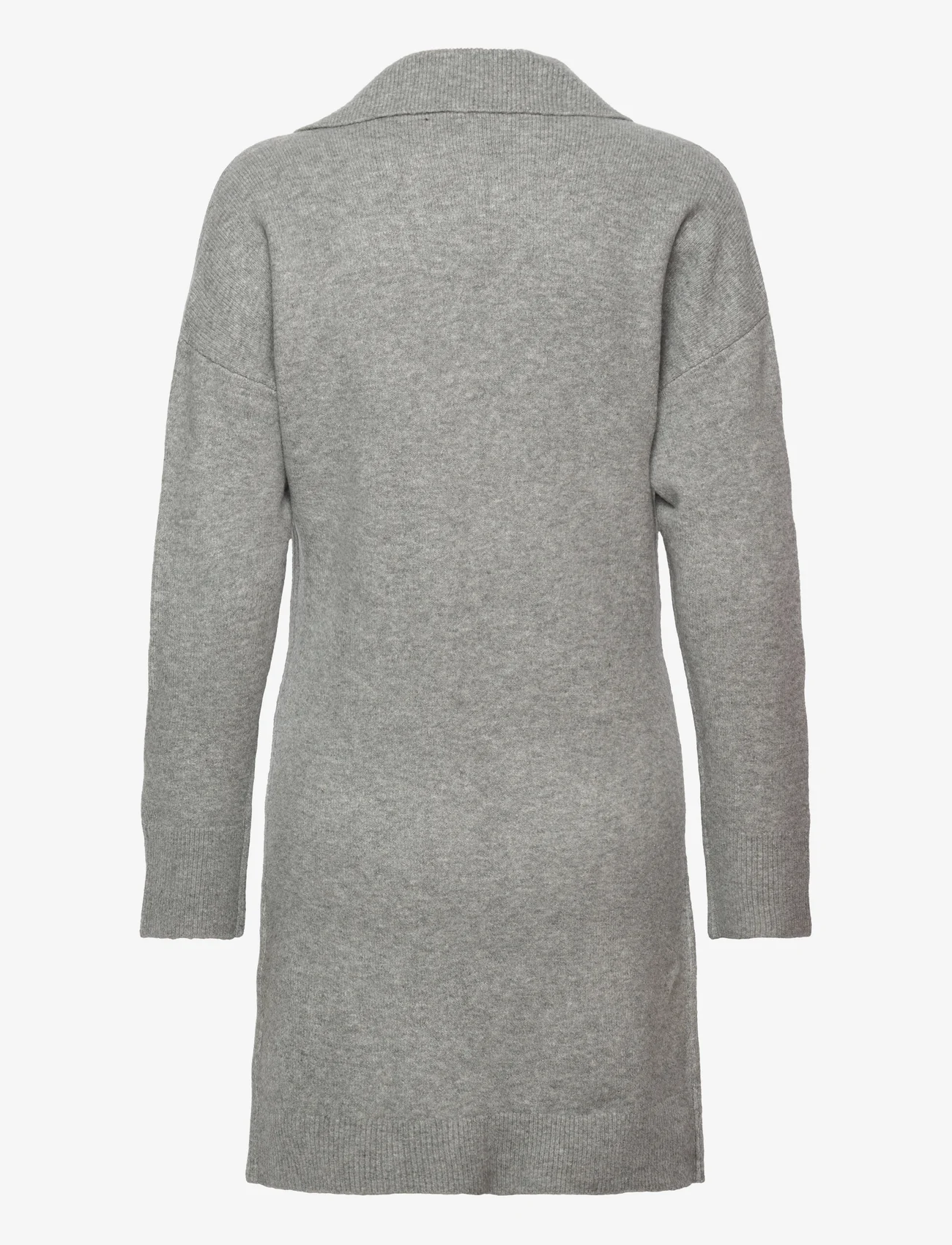 Abercrombie & Fitch - ANF WOMENS DRESSES - knitted dresses - gray heather - 1