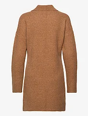 Abercrombie & Fitch - ANF WOMENS DRESSES - knitted dresses - tobacco brown heather - 1