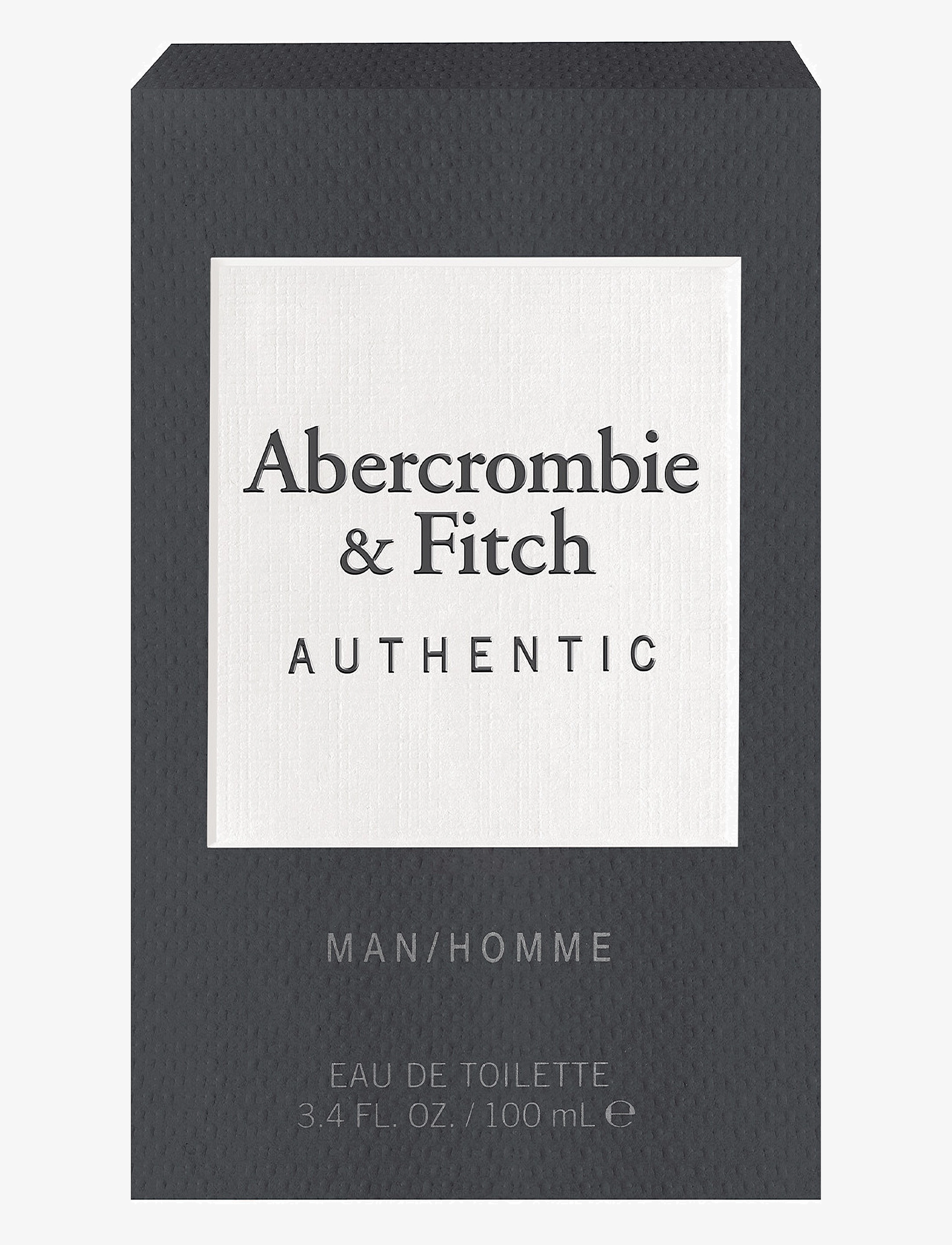 Abercrombie & Fitch - AUTHENTIC MAN EAUDE TOILETTE - till honom  - clear - 2