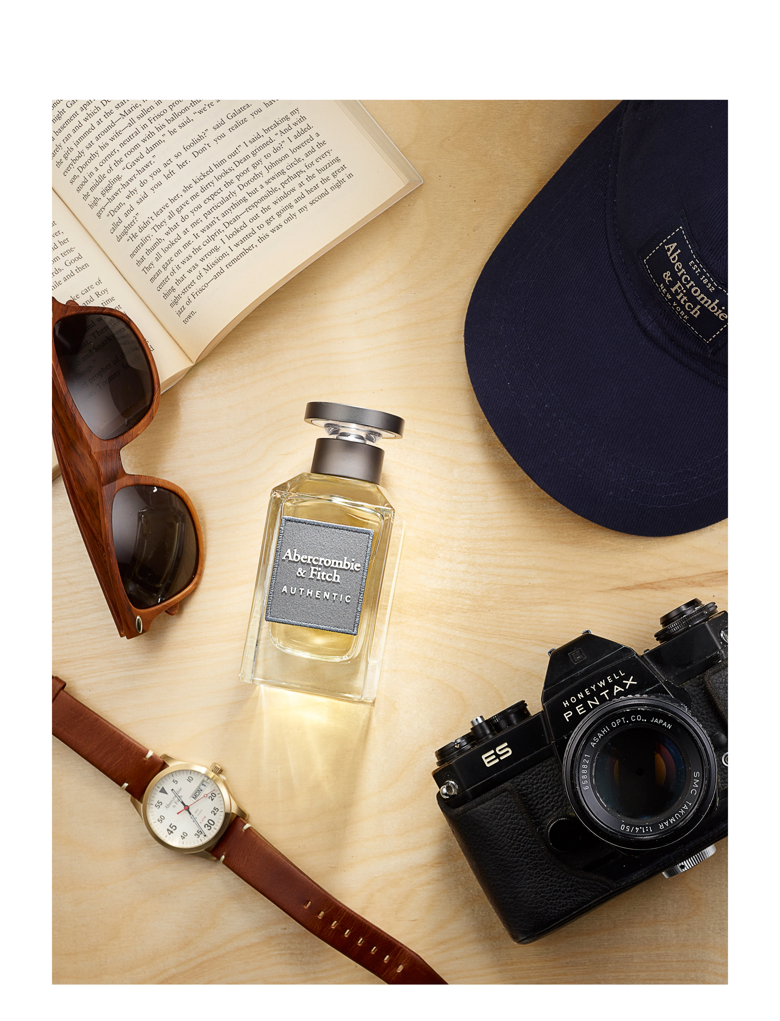 Abercrombie & Fitch - Authentic Men EdT - til ham  - clear - 5