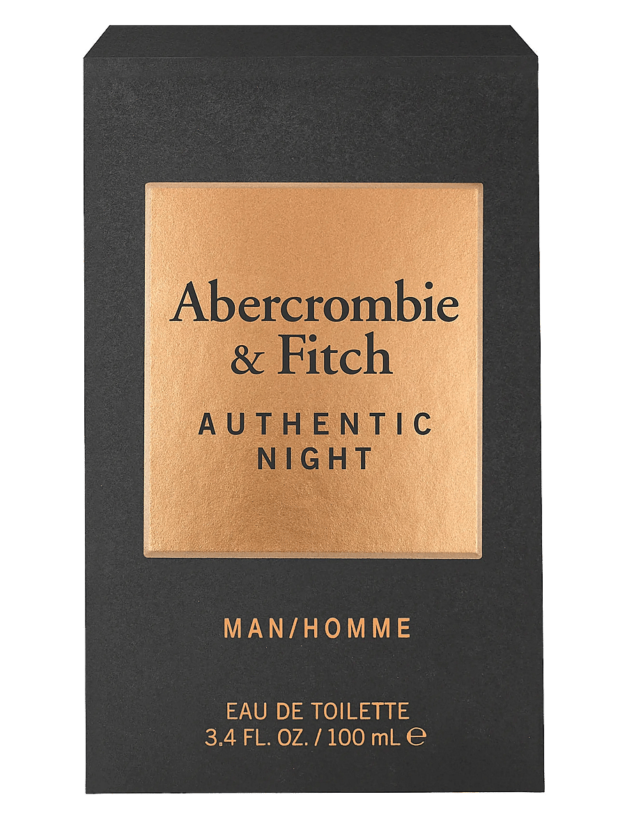 Abercrombie & Fitch - Authentic Night Men EdT - meestele - clear - 1