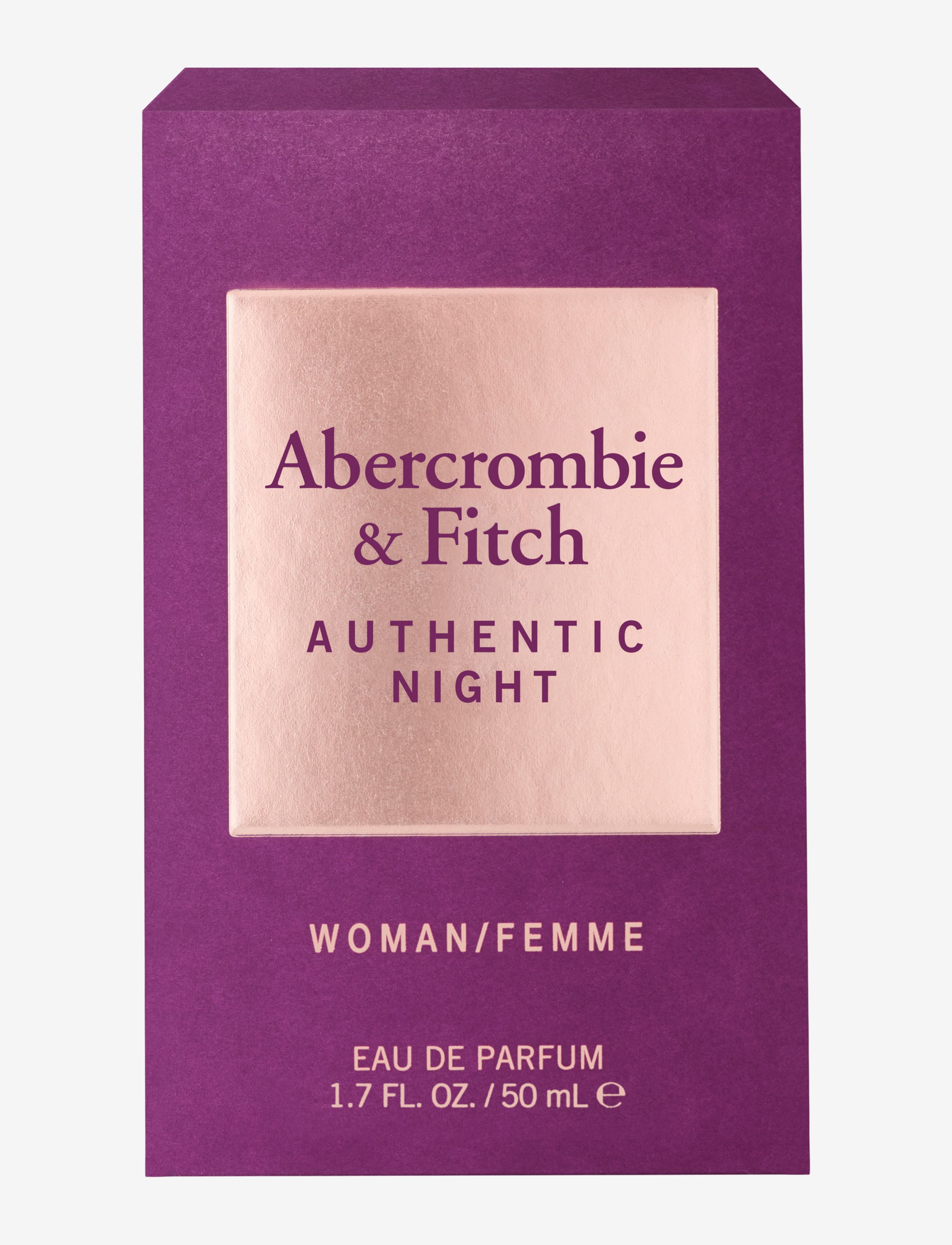 Abercrombie & Fitch - Authentic Night Women EdP - bliv klar til date night - clear - 1