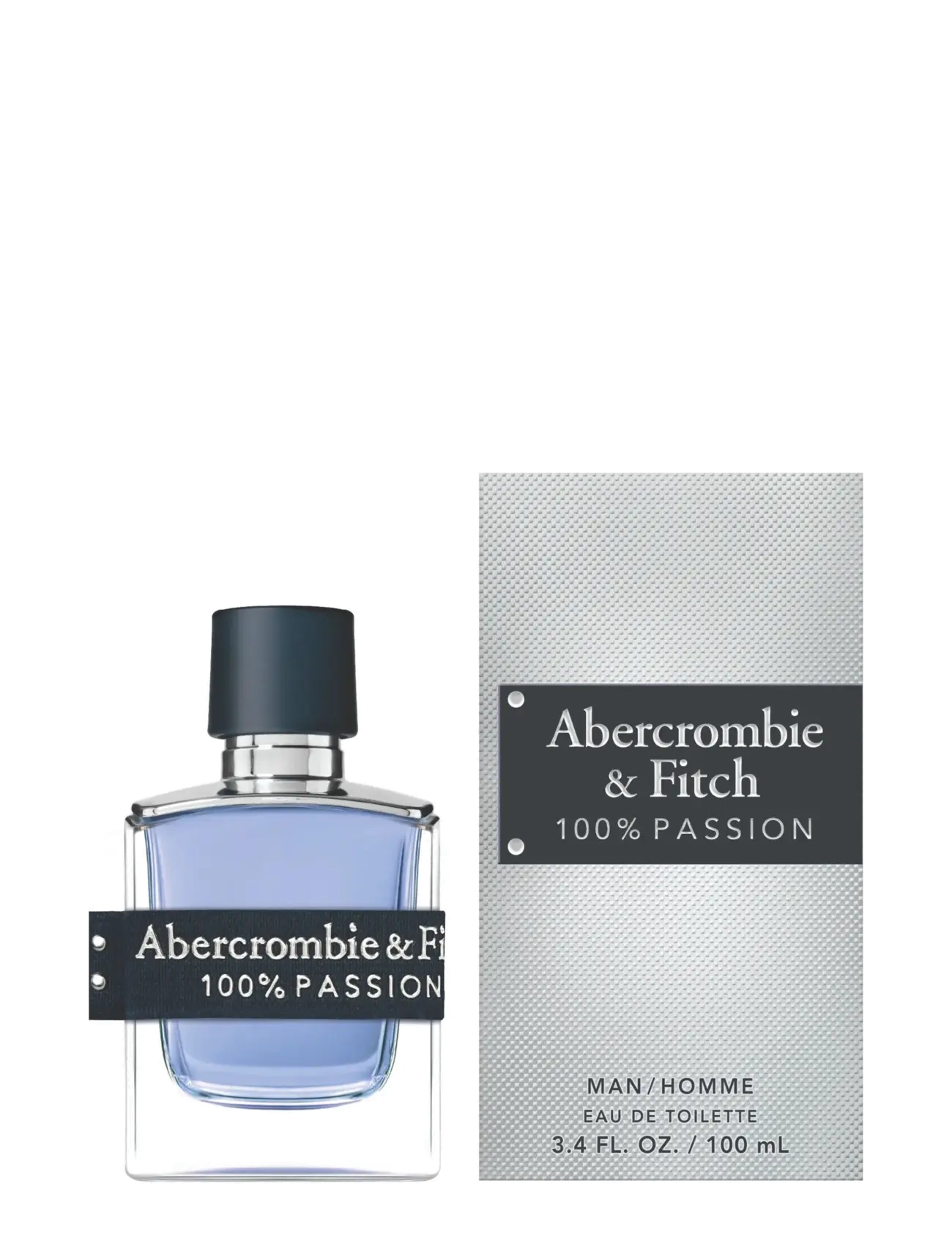 Abercrombie & Fitch - 100% Passion Men Eau de toilette 100.00 ML - til ham  - clear - 1