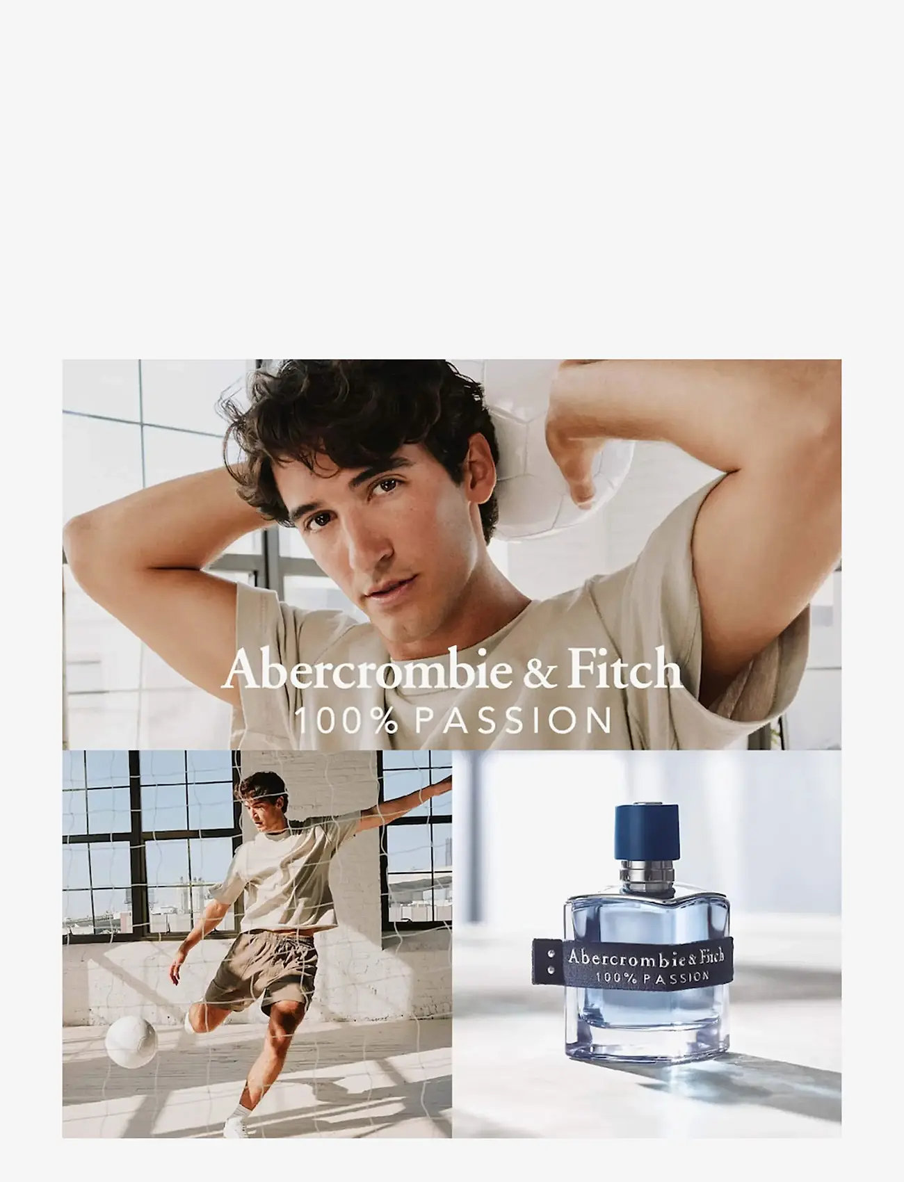 Abercrombie & Fitch - 100% Passion Men Eau de toilette 50.00 ML - till honom  - clear - 3