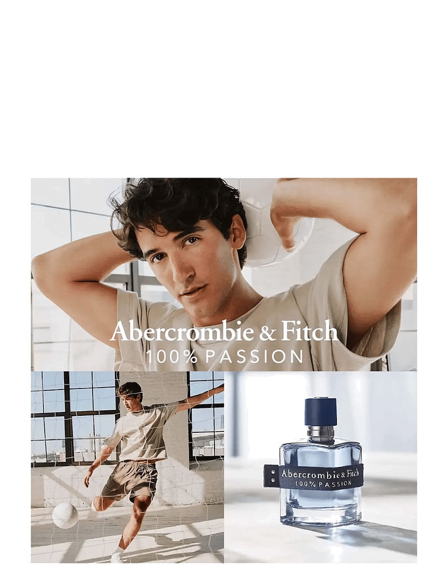 Abercrombie & Fitch - 100% Passion Men Eau de toilette 30.00 ML - meestele - clear - 3