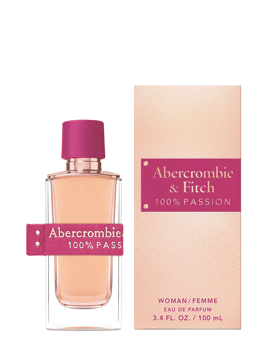 Abercrombie & Fitch - 100% Passion Women Eau de parfum 100.00 ML - naistele - clear - 1