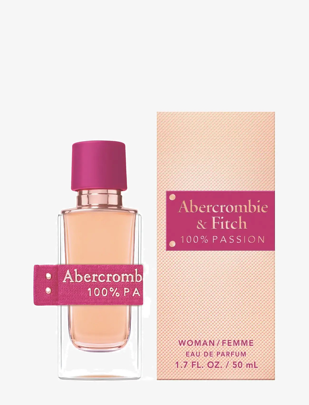 Abercrombie & Fitch - 100% Passion Women Eau de parfum 50.00 ML - till henne  - clear - 1
