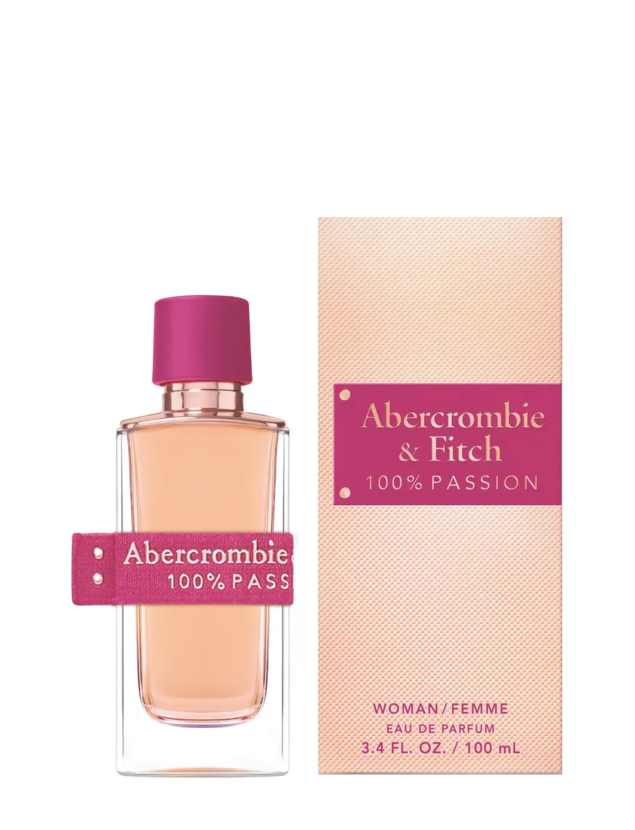 Abercrombie & Fitch - 100% Passion Women Eau de parfum 30.00 ML - til hende  - clear - 1