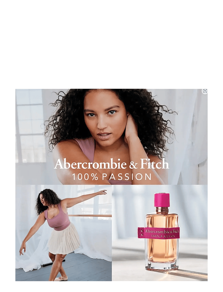 Abercrombie & Fitch - 100% Passion Women Eau de parfum 30.00 ML - naistele - clear - 3