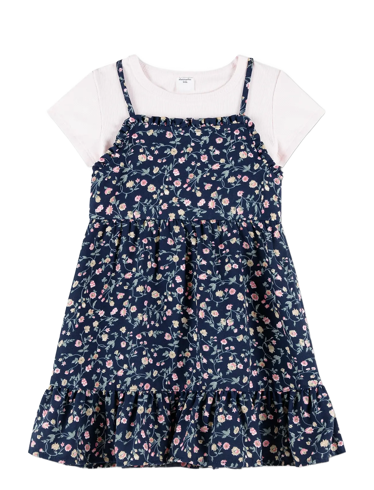 Abercrombie Kids DR-DRESS - Imik  44-92 - NAVY PAINTED FLOWERS / navy