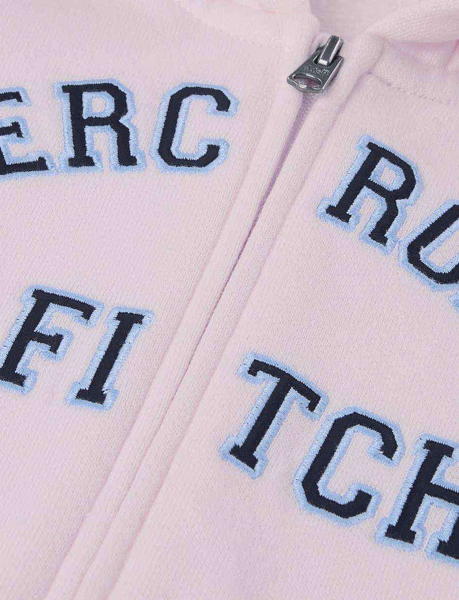 Abercrombie Kids - F8-FLEECE PANT SET - sportanzüge - pink marshmallow - 2
