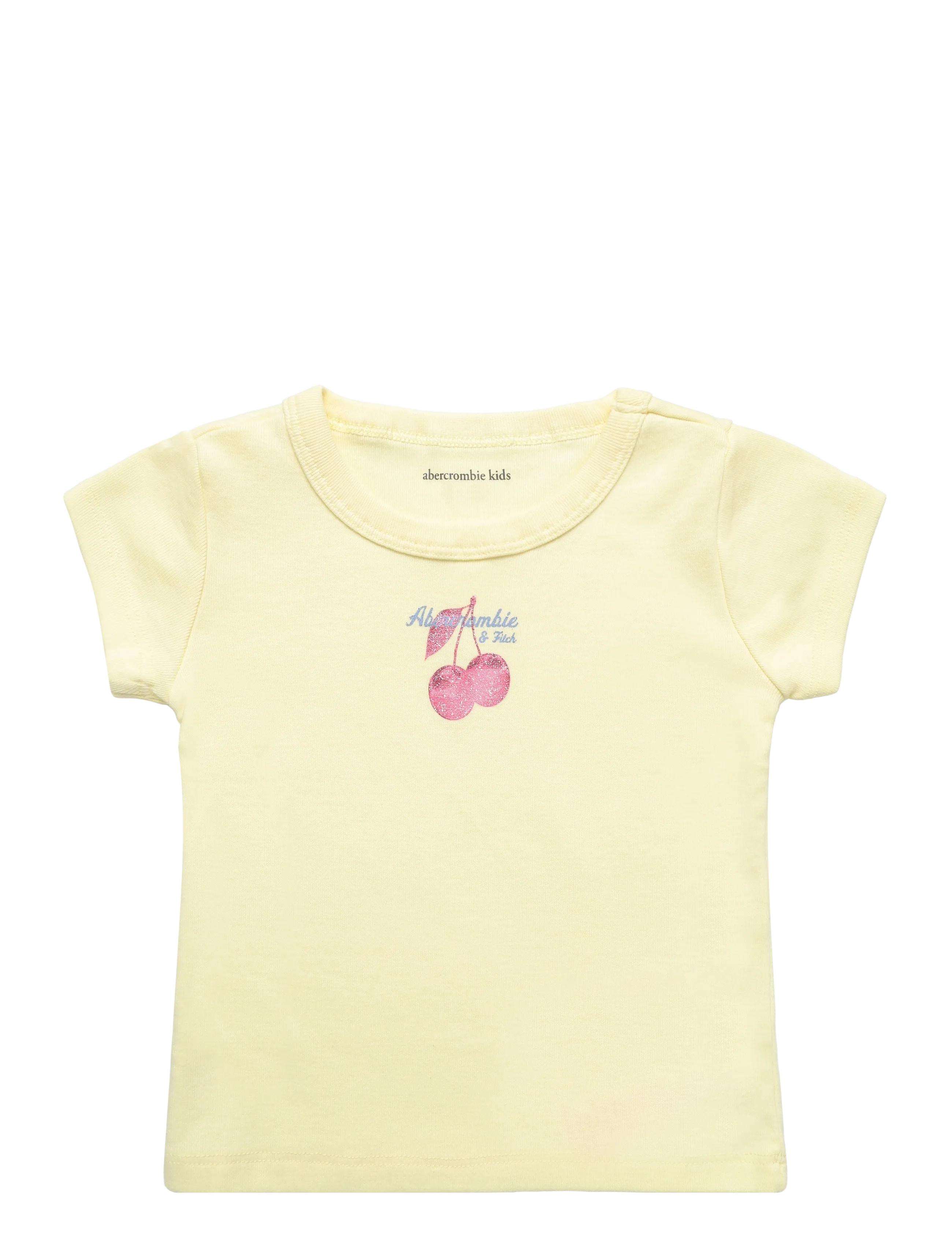 Abercrombie Kids KT-S/S KNIT TOP - T-särgid - FLAN / cream