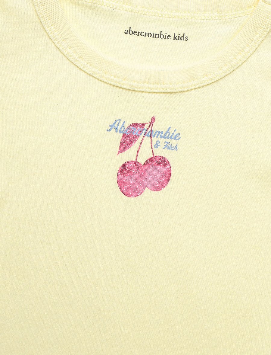 Abercrombie Kids - KT-S/S KNIT TOP - kortärmade t-shirts - flan - 2