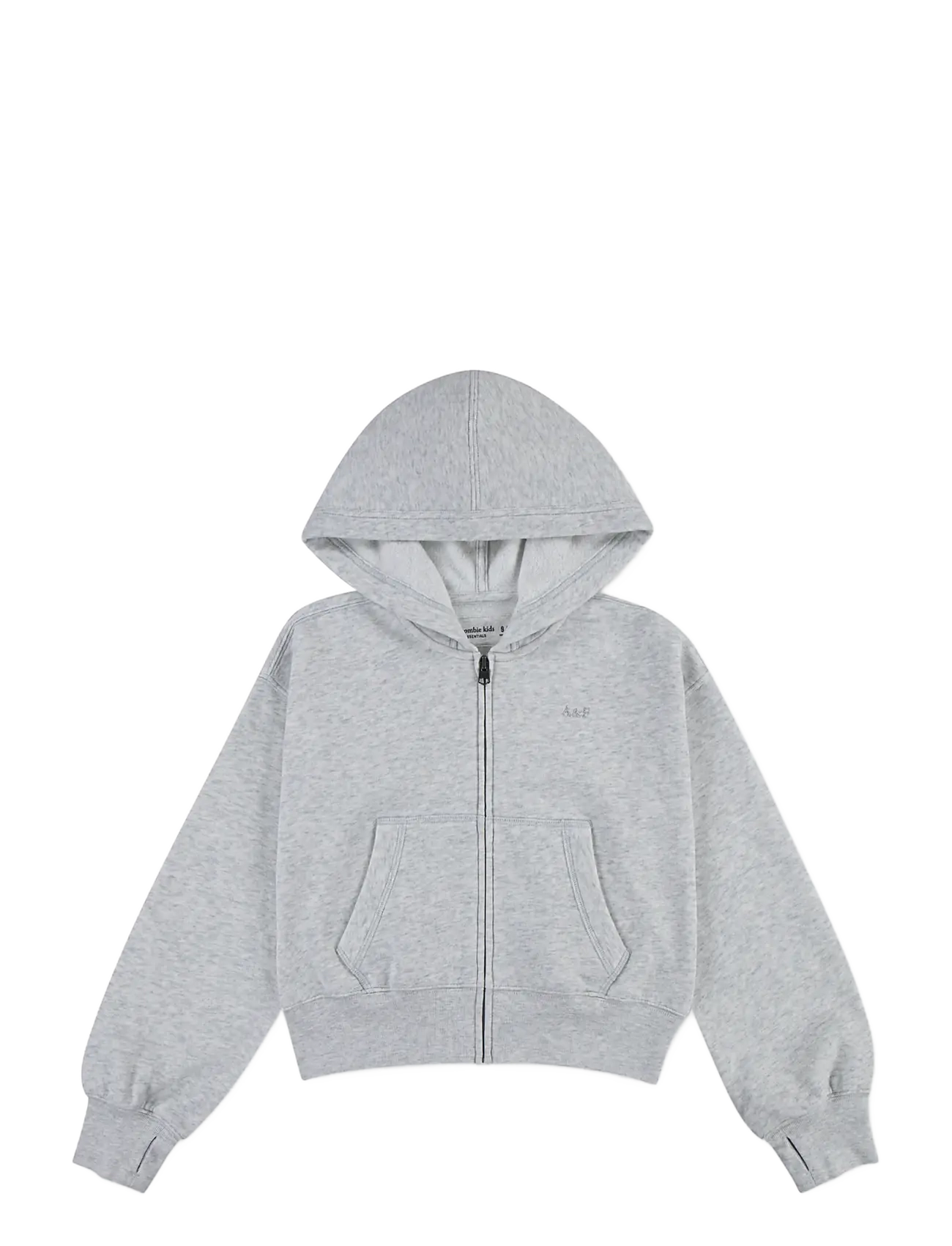 Abercrombie Kids ZH-FULL ZIP HOODY - Tagasi kooli - ANF LIGHT GREY HEATHER / grey