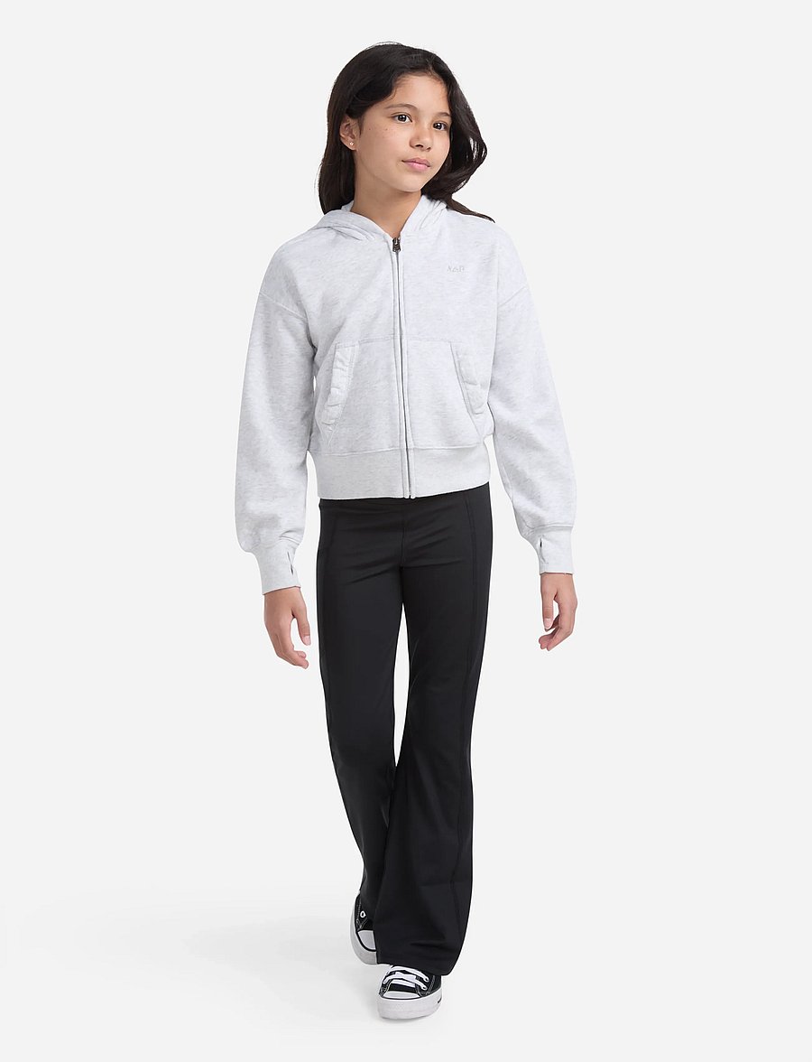 Abercrombie Kids - ZH-FULL ZIP HOODY - fleecejacken - anf light grey heather - 4
