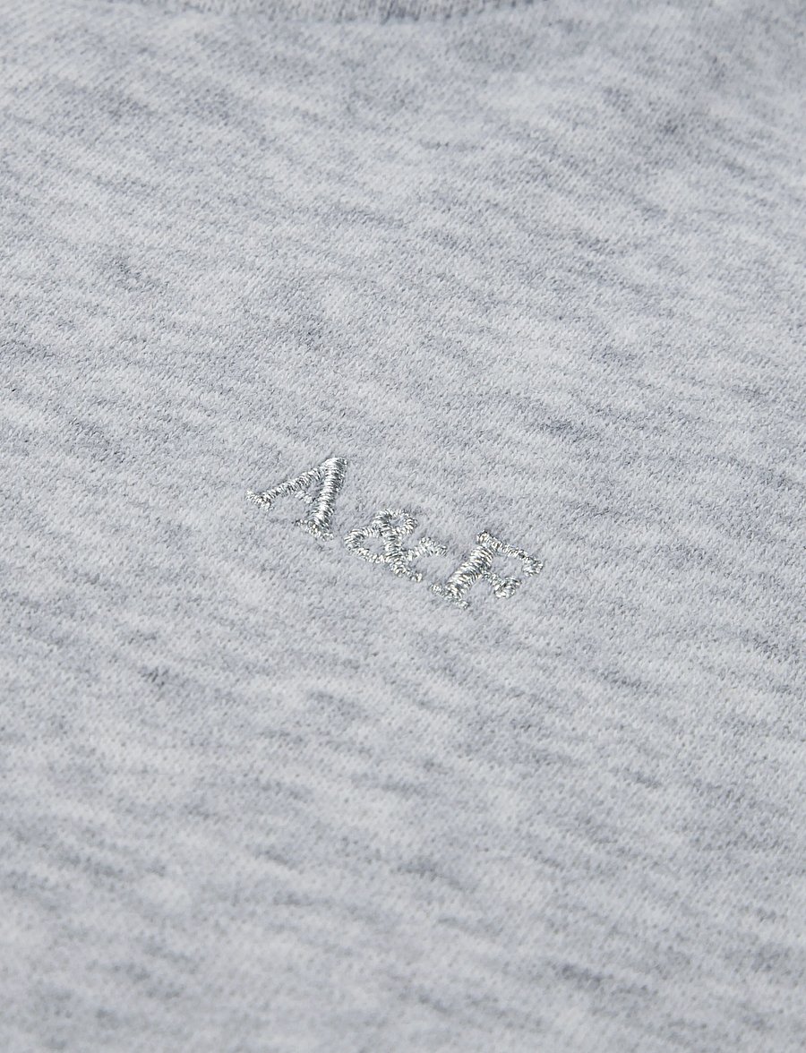 Abercrombie Kids - ZH-FULL ZIP HOODY - fleecejacken - anf light grey heather - 5