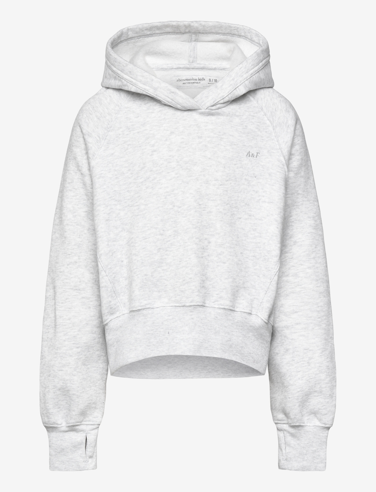 Abercrombie Kids - PO-PULL-OVER HOODY - hoodies - anf light grey heather - 0