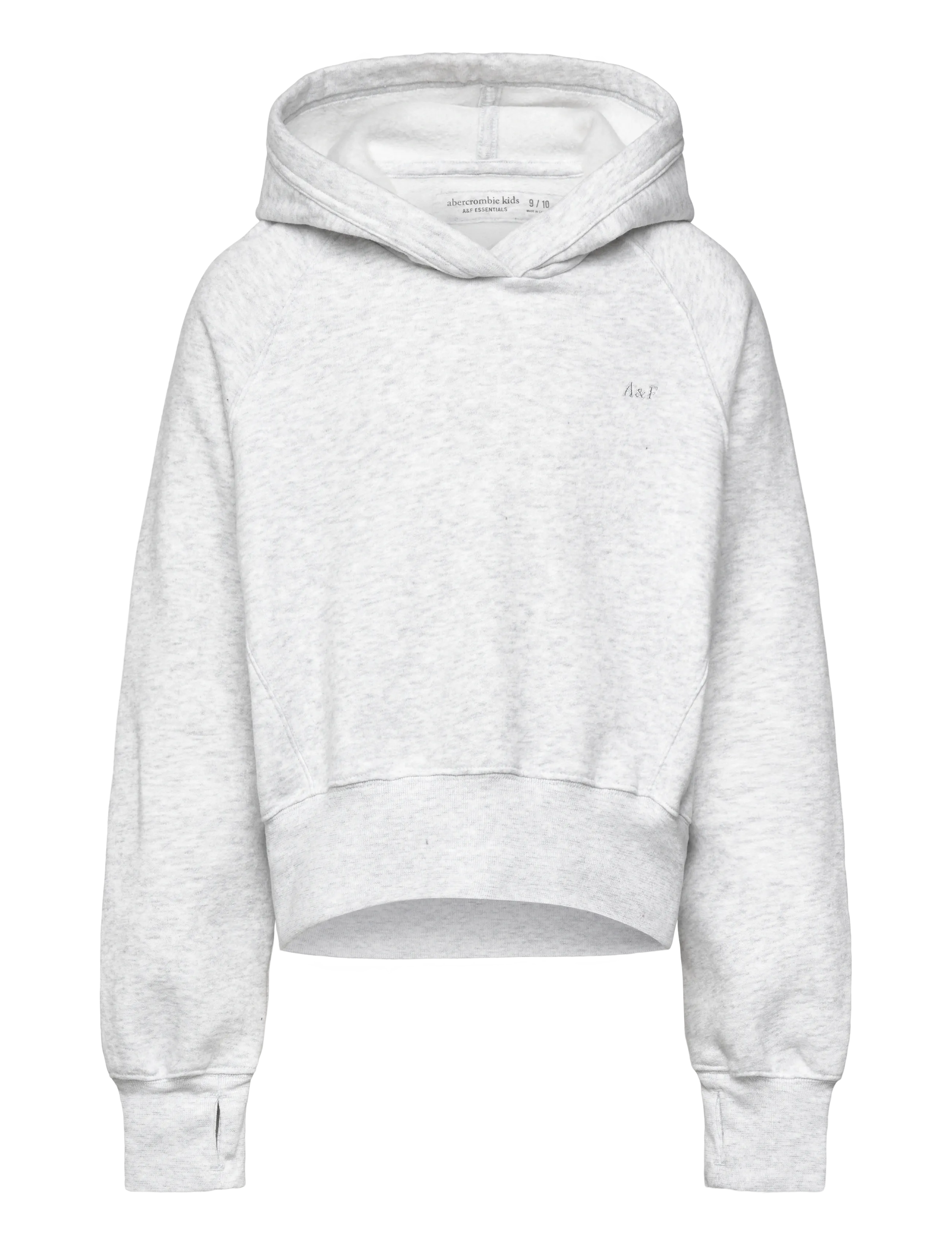 Abercrombie Kids PO-PULL-OVER HOODY - Riided - ANF LIGHT GREY HEATHER / grey