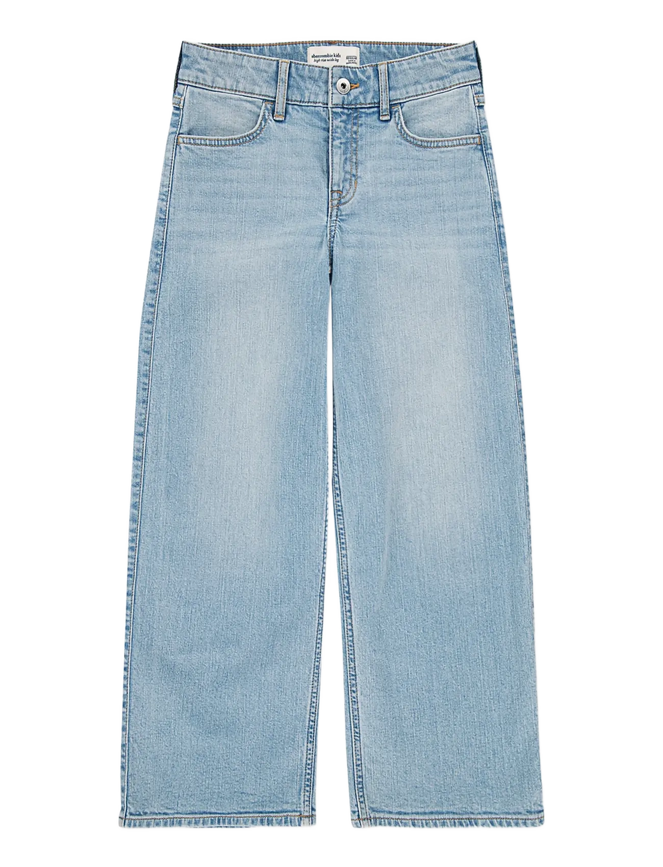 Abercrombie Kids - PX-DENIM PANTS - hosen mit weitem bein - anf pacific sky - 1