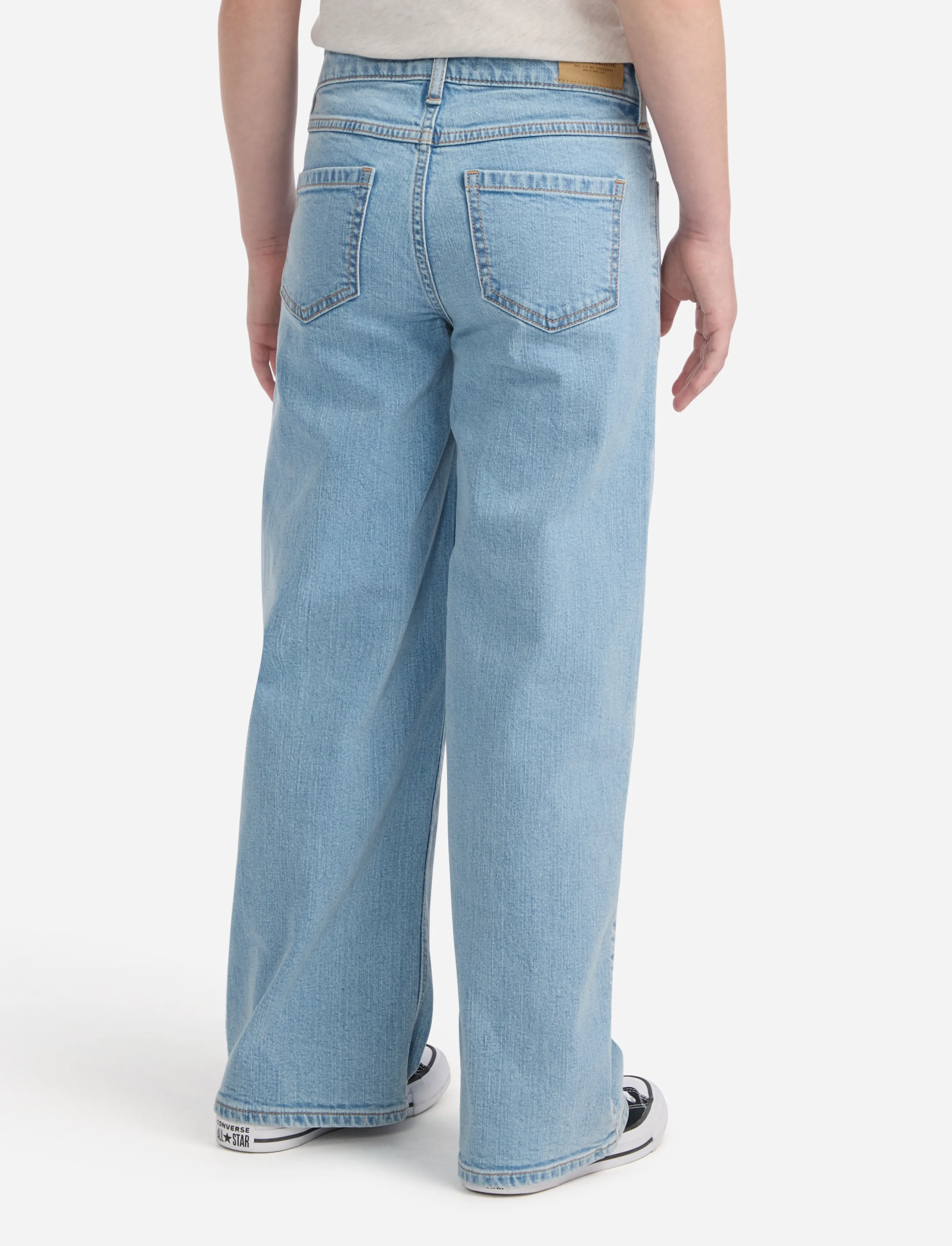 Abercrombie Kids - PX-DENIM PANTS - hosen mit weitem bein - anf pacific sky - 3