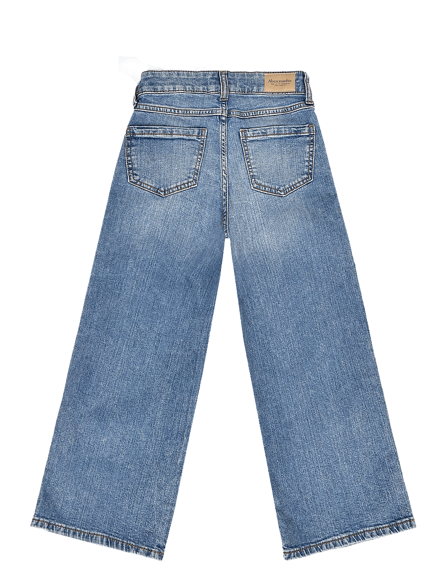 Abercrombie Kids - PX-DENIM PANTS - brede jeans - cabin blues - 2