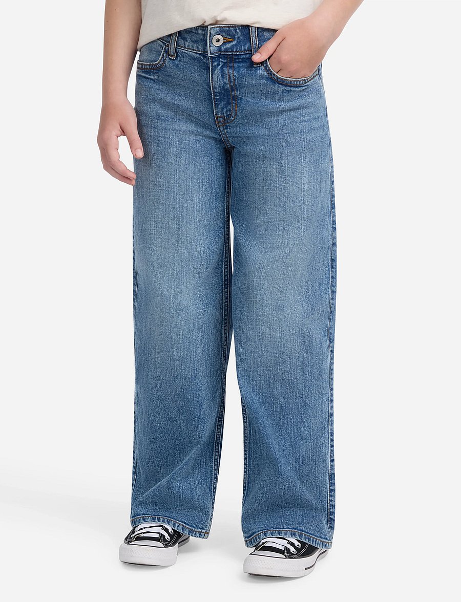 Abercrombie Kids - PX-DENIM PANTS - brede jeans - cabin blues - 0