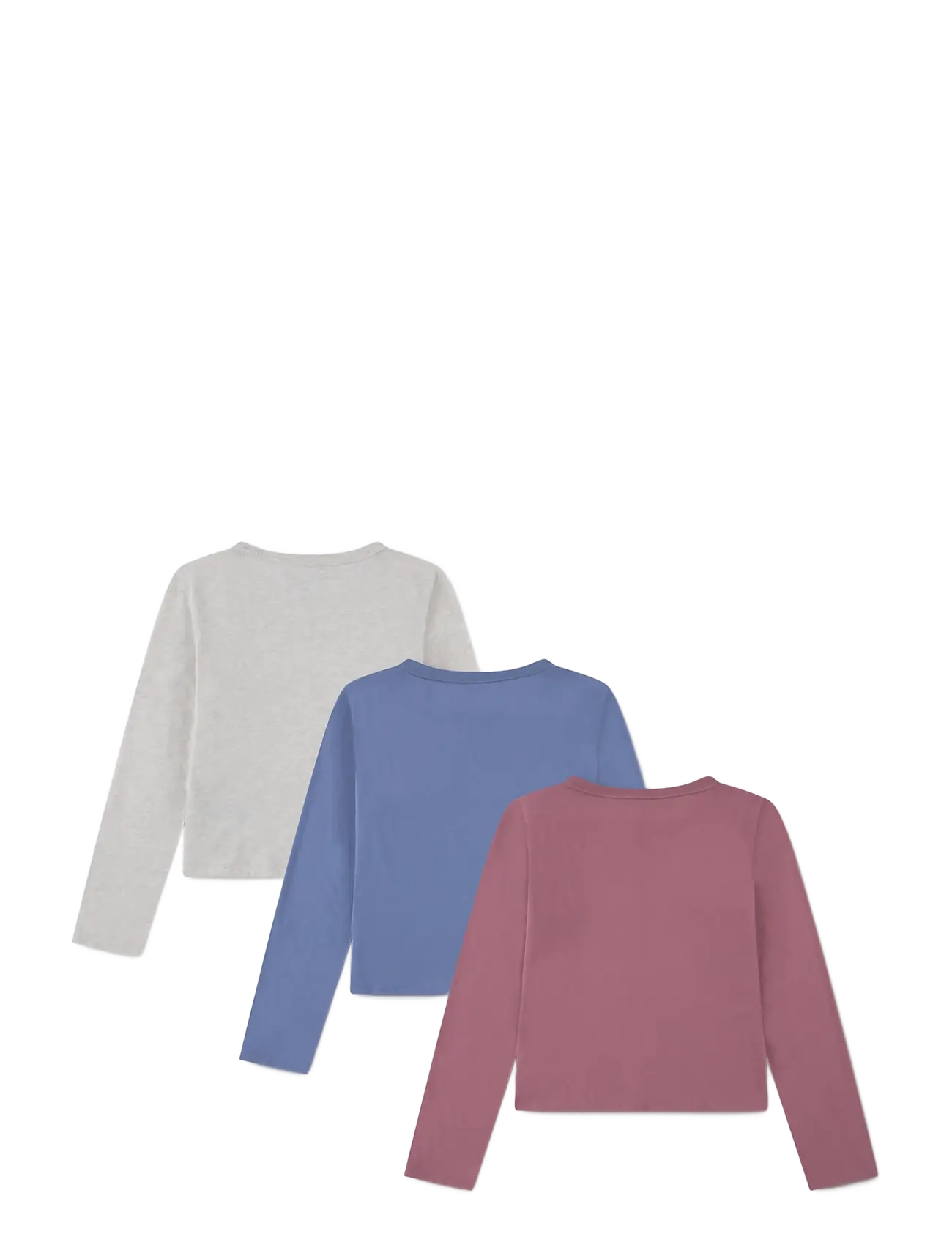 Abercrombie Kids - 3E-3PK LS TEE - langärmelig - mesa rose - 1