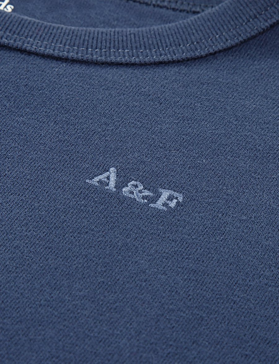 Abercrombie Kids - 3T-3PK SS TEE - kortærmede t-shirts - mood indigo - 5