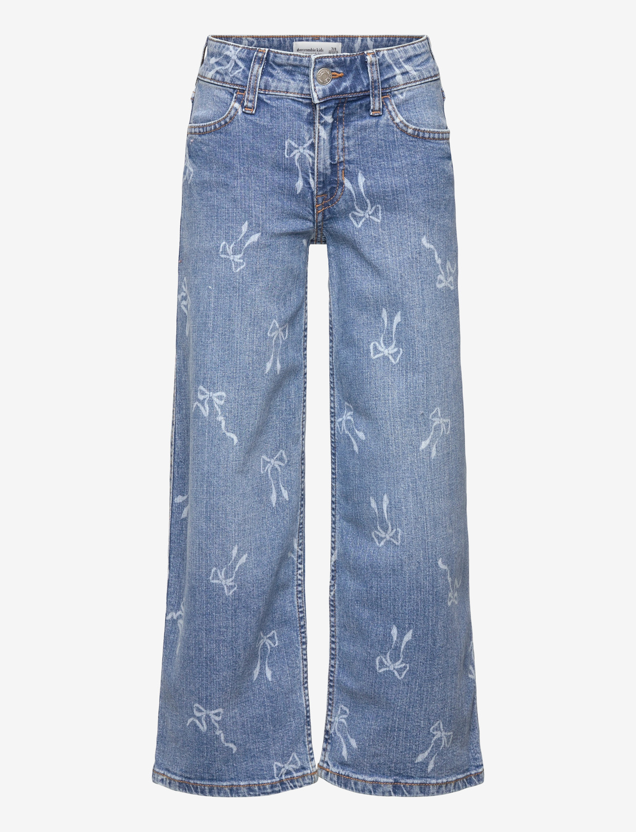 Abercrombie Kids - PX-DENIM PANTS - hosen mit weitem bein - anf dusk - 0