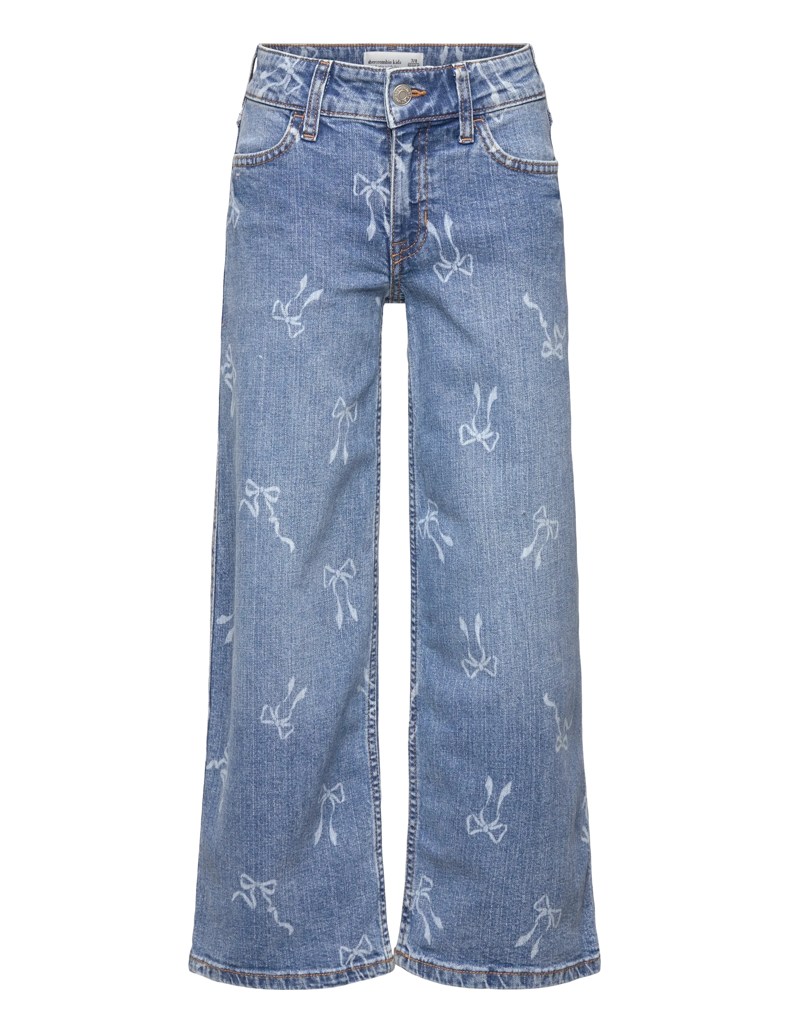 Abercrombie Kids PX-DENIM PANTS - Riided - ANF DUSK / blue
