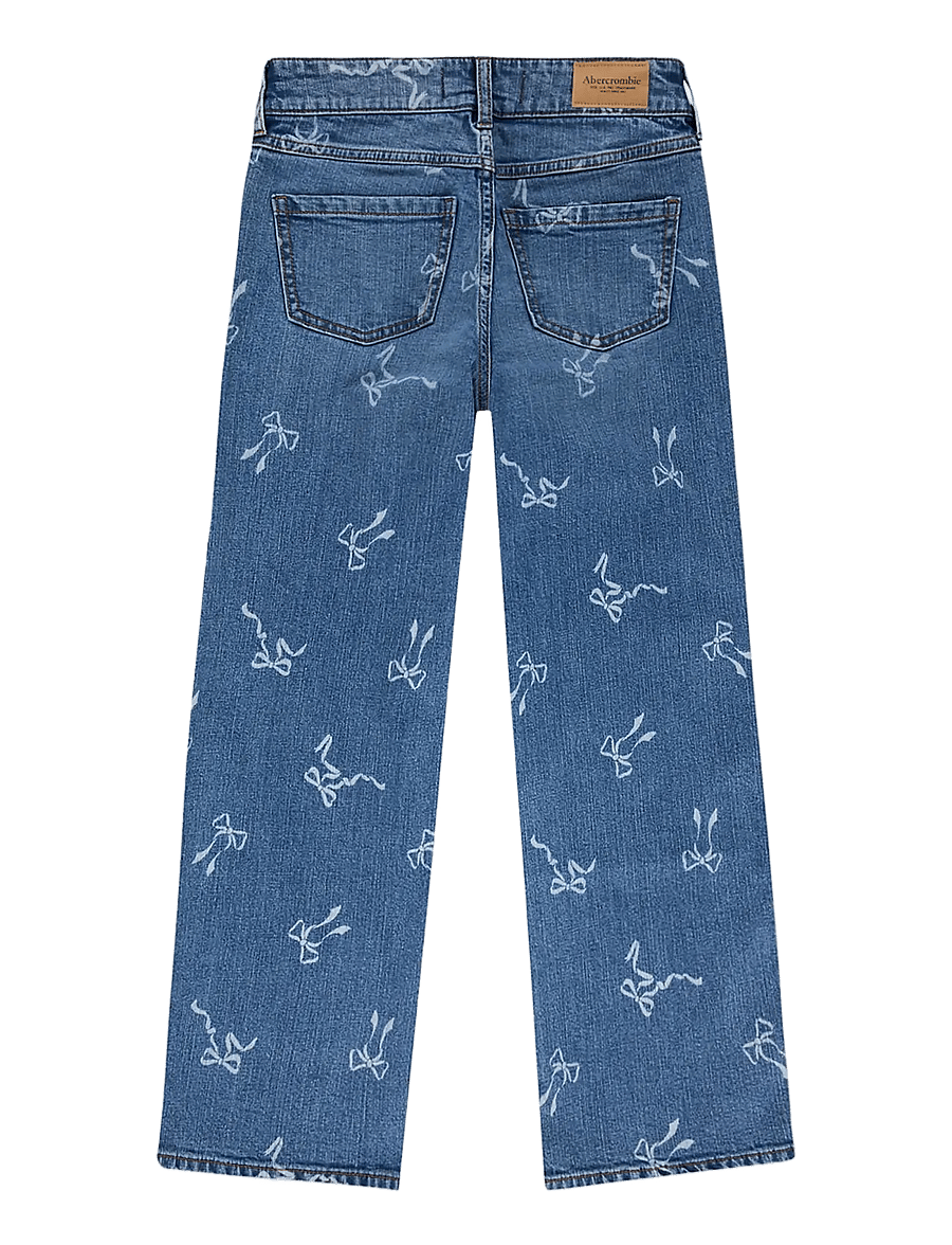 Abercrombie Kids - PX-DENIM PANTS - hosen mit weitem bein - anf dusk - 2