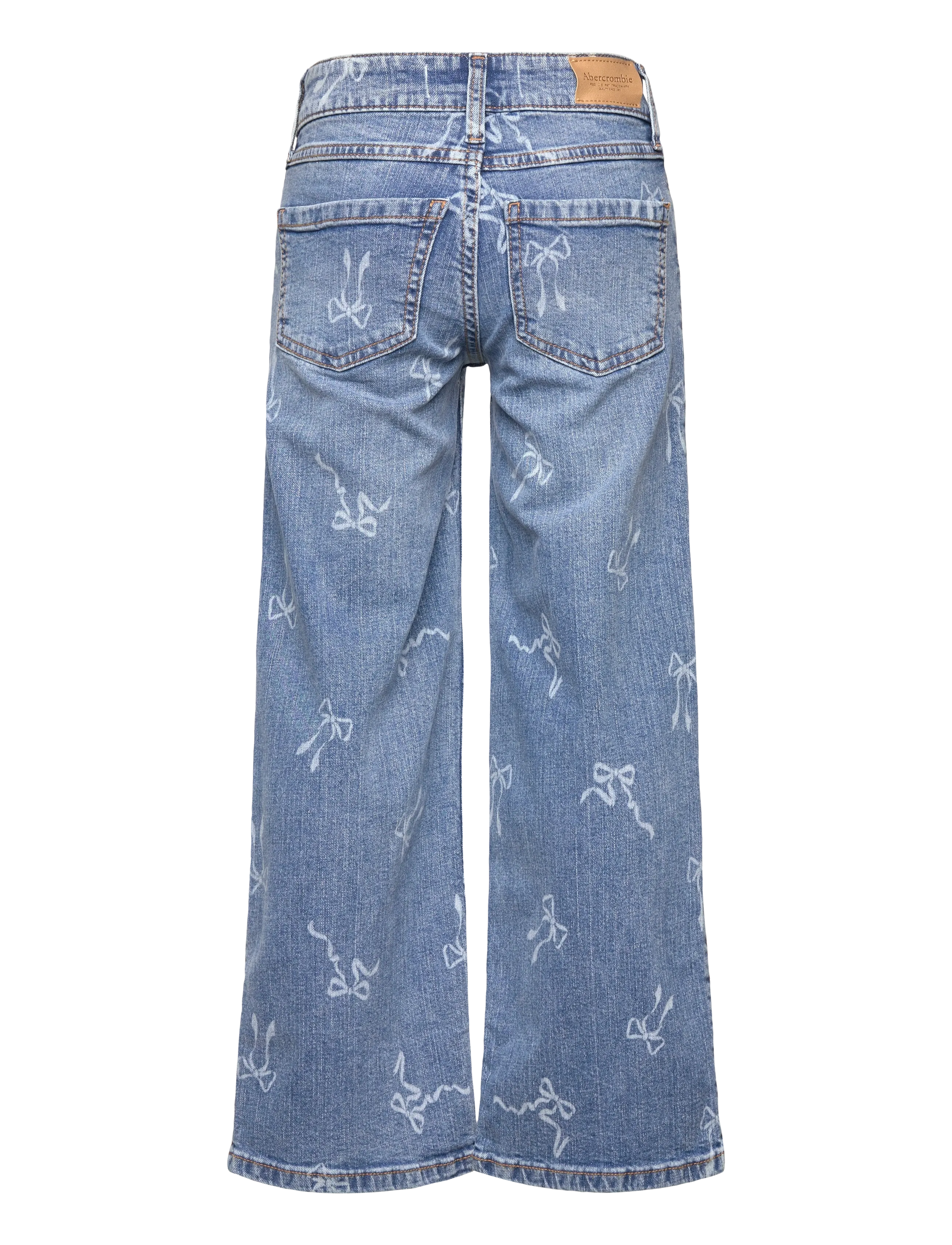 Abercrombie Kids - PX-DENIM PANTS - hosen mit weitem bein - anf dusk - 1