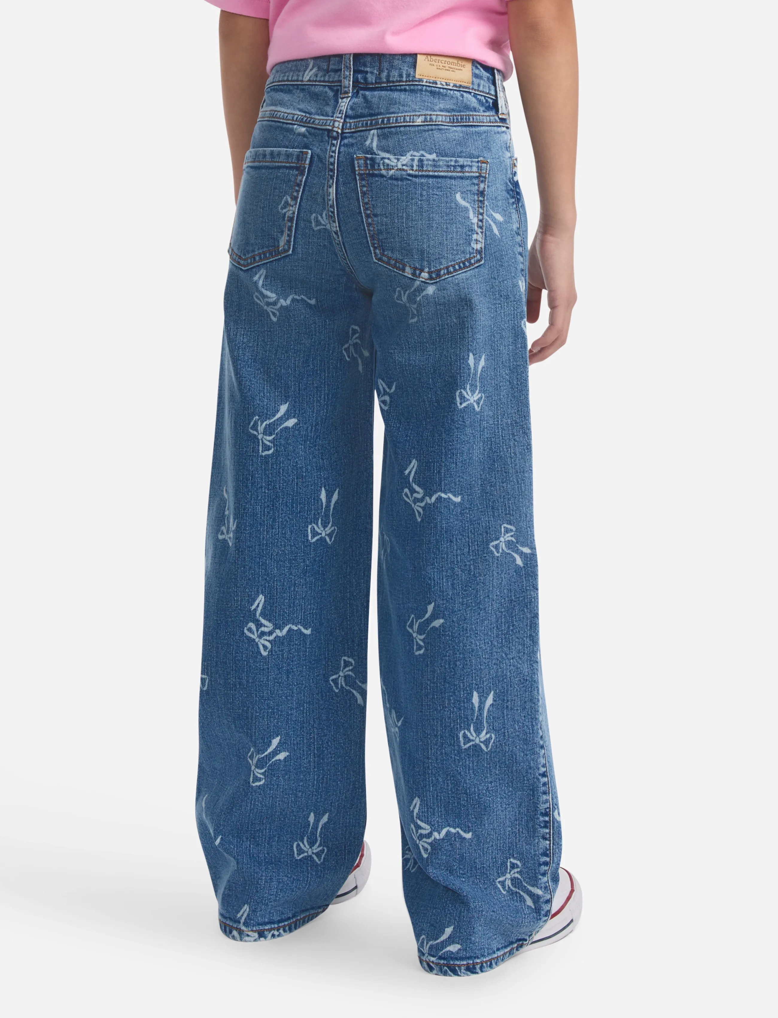 Abercrombie Kids - PX-DENIM PANTS - laiad teksad - anf dusk - 3