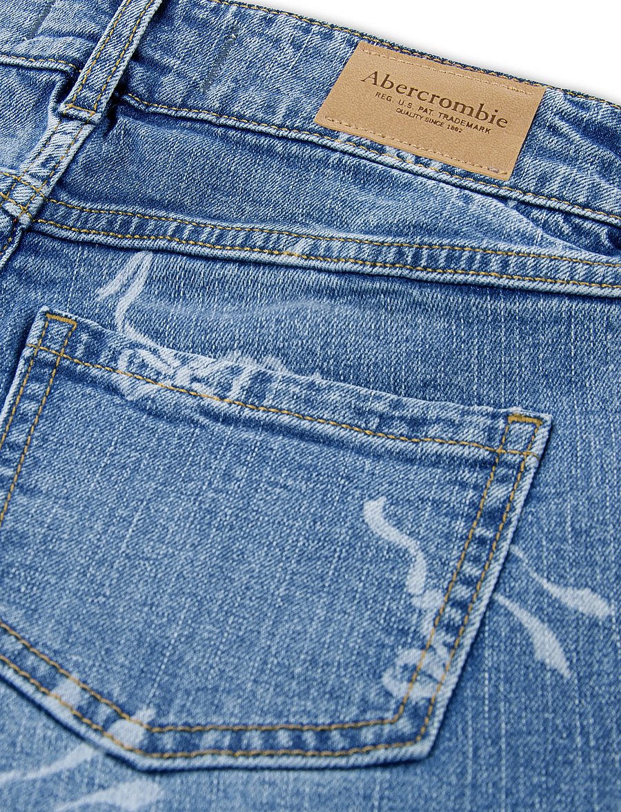 Abercrombie Kids - PX-DENIM PANTS - hosen mit weitem bein - anf dusk - 5