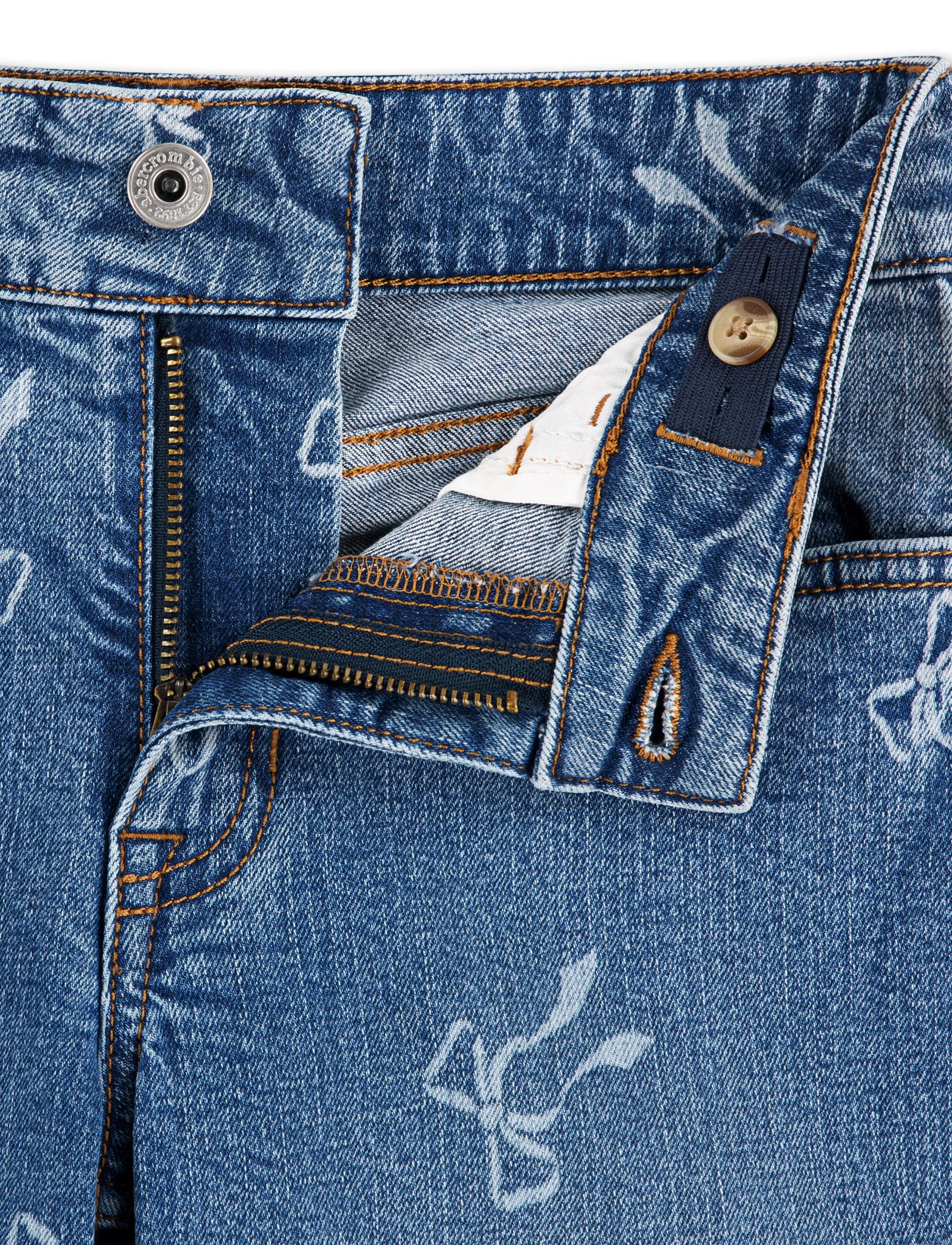 希少AAKAM Denim Pants Blueサイズ1 Abercrombie Kids Px-denim Pants (AKS43AK28) - Wide leg jeans