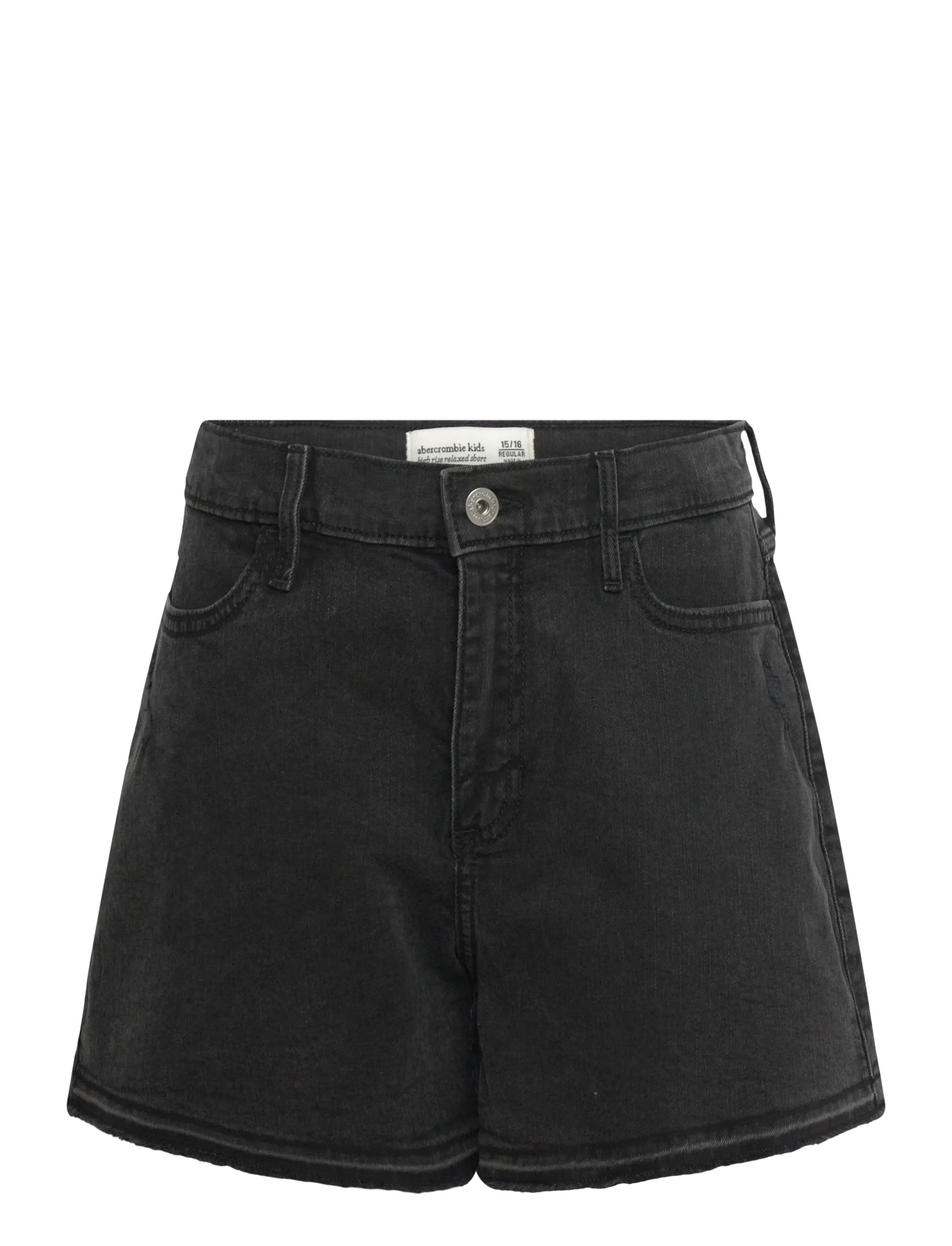 Abercrombie Kids EH-DENIM SHORTS - Jeansshorts - MARSH / black